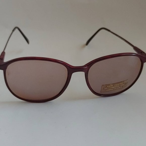 NWT True Vintage 90\'s carbon fiber school boy style sunglasses w/Coppermax lens main image 5